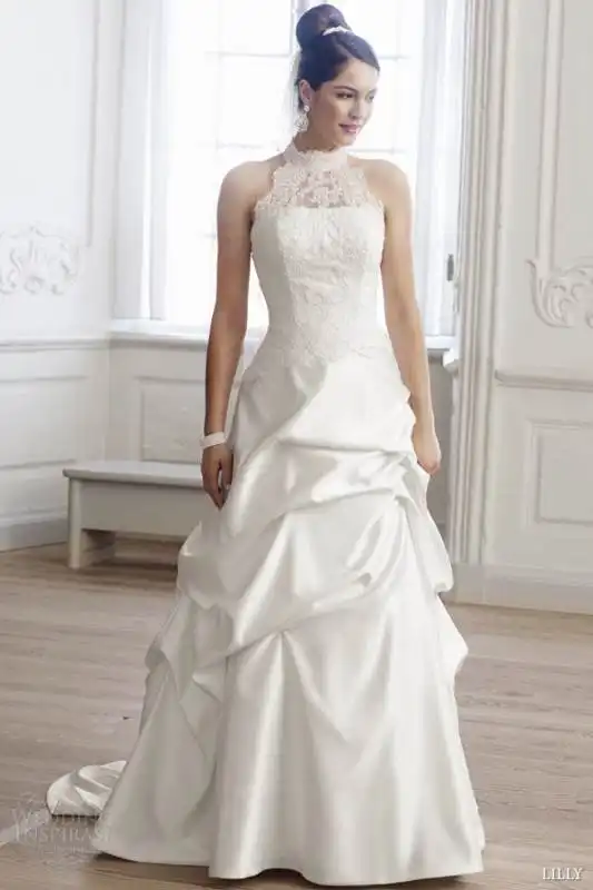 lilly-bridal-2014-lace-halter-neck-wedding-dress-with-pick-up-skirt-style-08-3264-cr